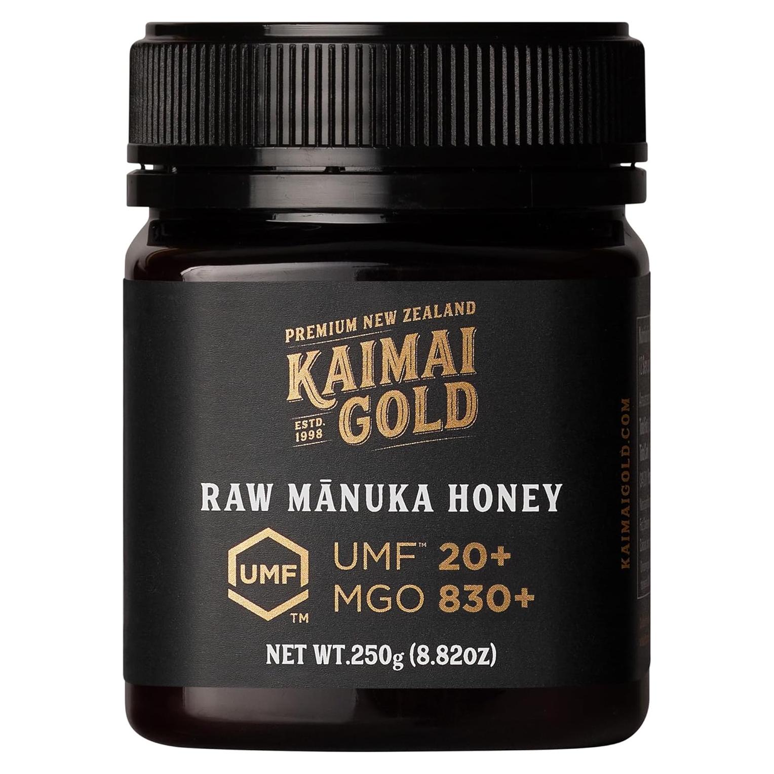 Miel Cruda de Manuka Kaimai Gold MGO 830+ 250g Nueva Zelanda