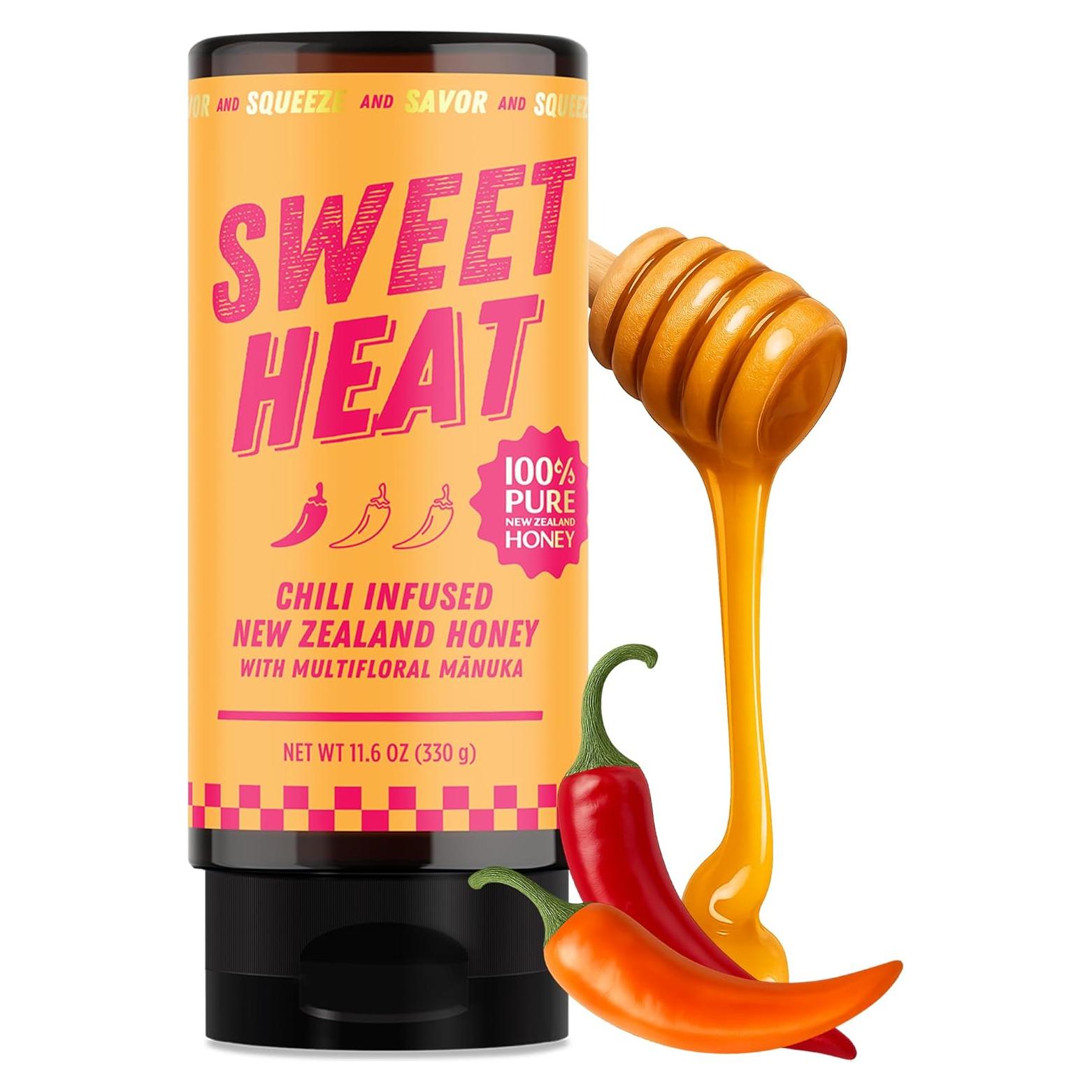 Miel Picante Calor Dulce 100% Cruda de Manuka 329.7g