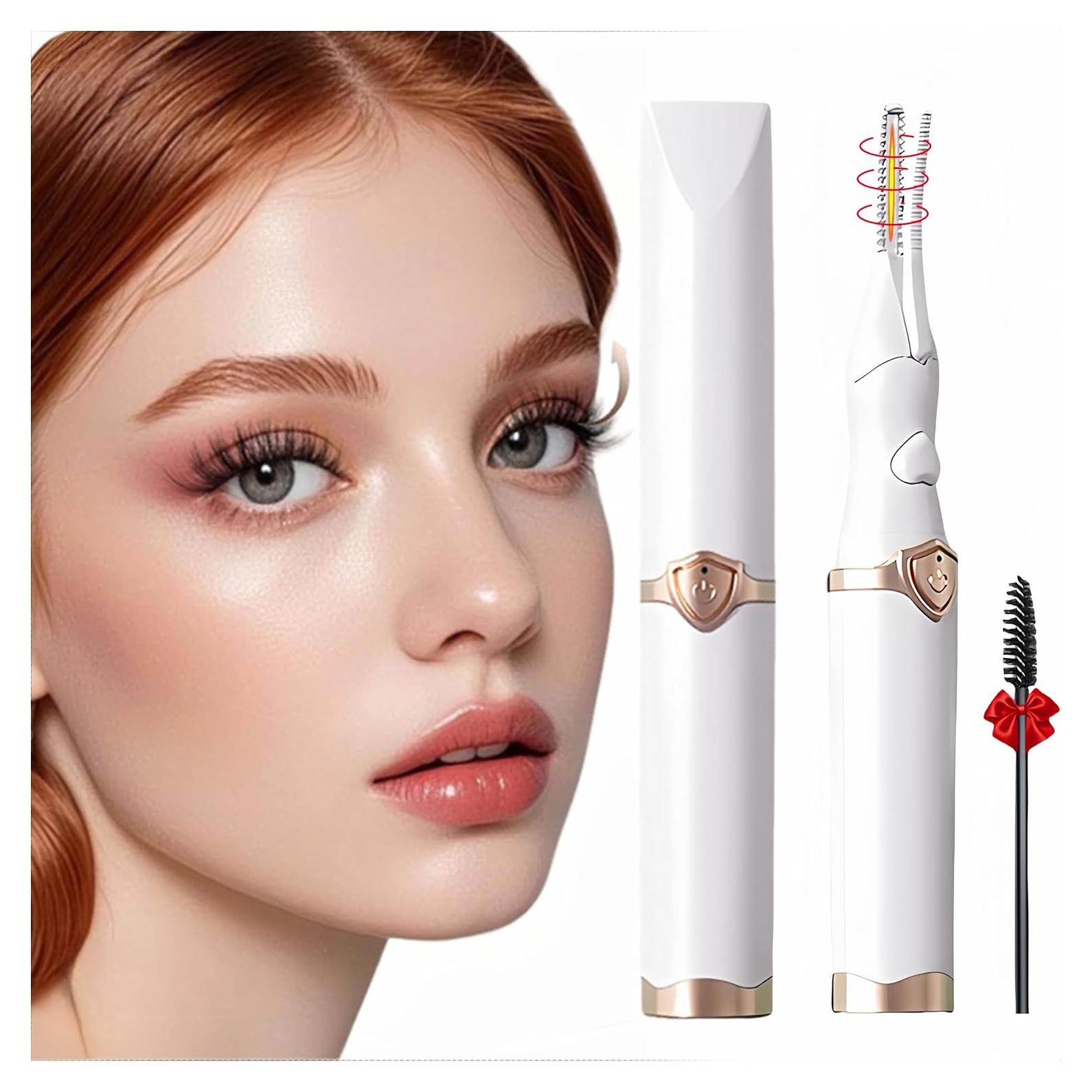 Rizador de Pestañas Calentado Acavado 3 Temperaturas USB Beige