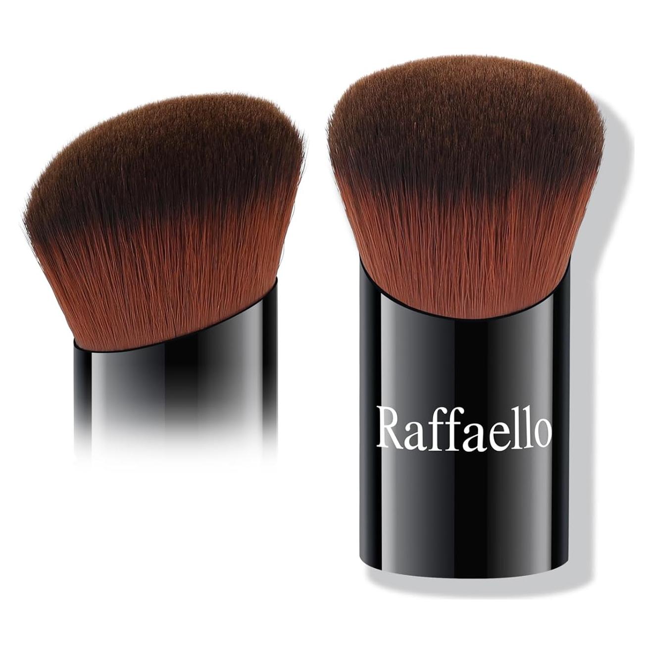 Brocha Kabuki Angulada Raffaello - Cerdas Ultra Suaves