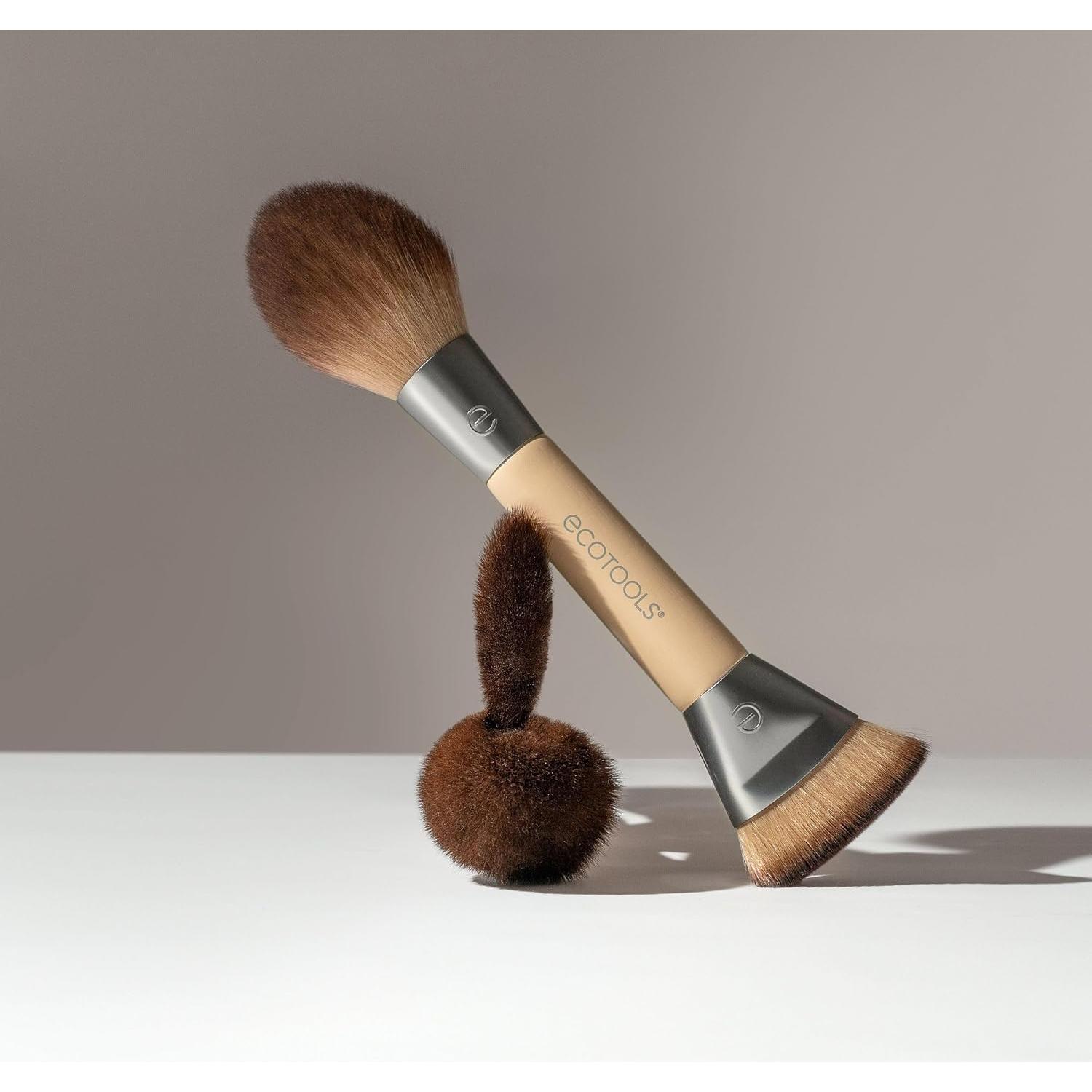 Pincel de Maquillaje EcoTools Doble Cara para Contorno y Bronceado