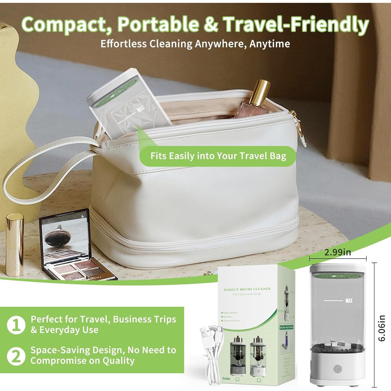 Limpiador de Brochas Eléctrico ERDFCV 9000 RPM con Secado