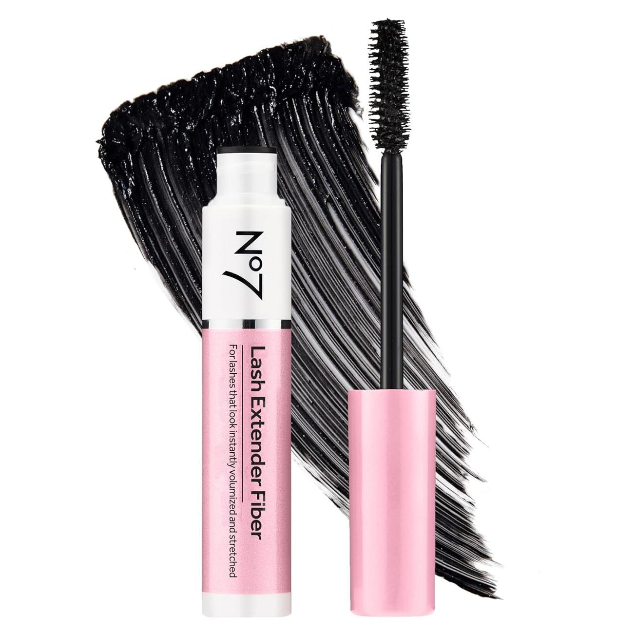 Máscara de Pestañas No7 Extensor de Fibra - 7ml - Negro