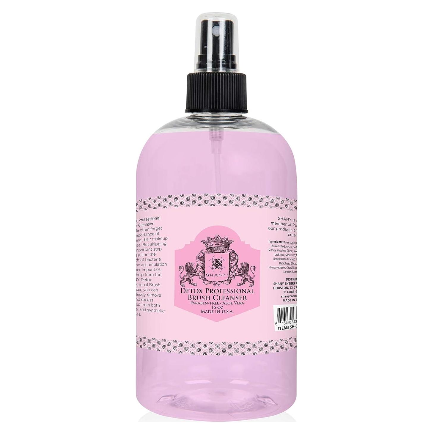 Champú Limpiador Profesional SHANY para Brochas 453g