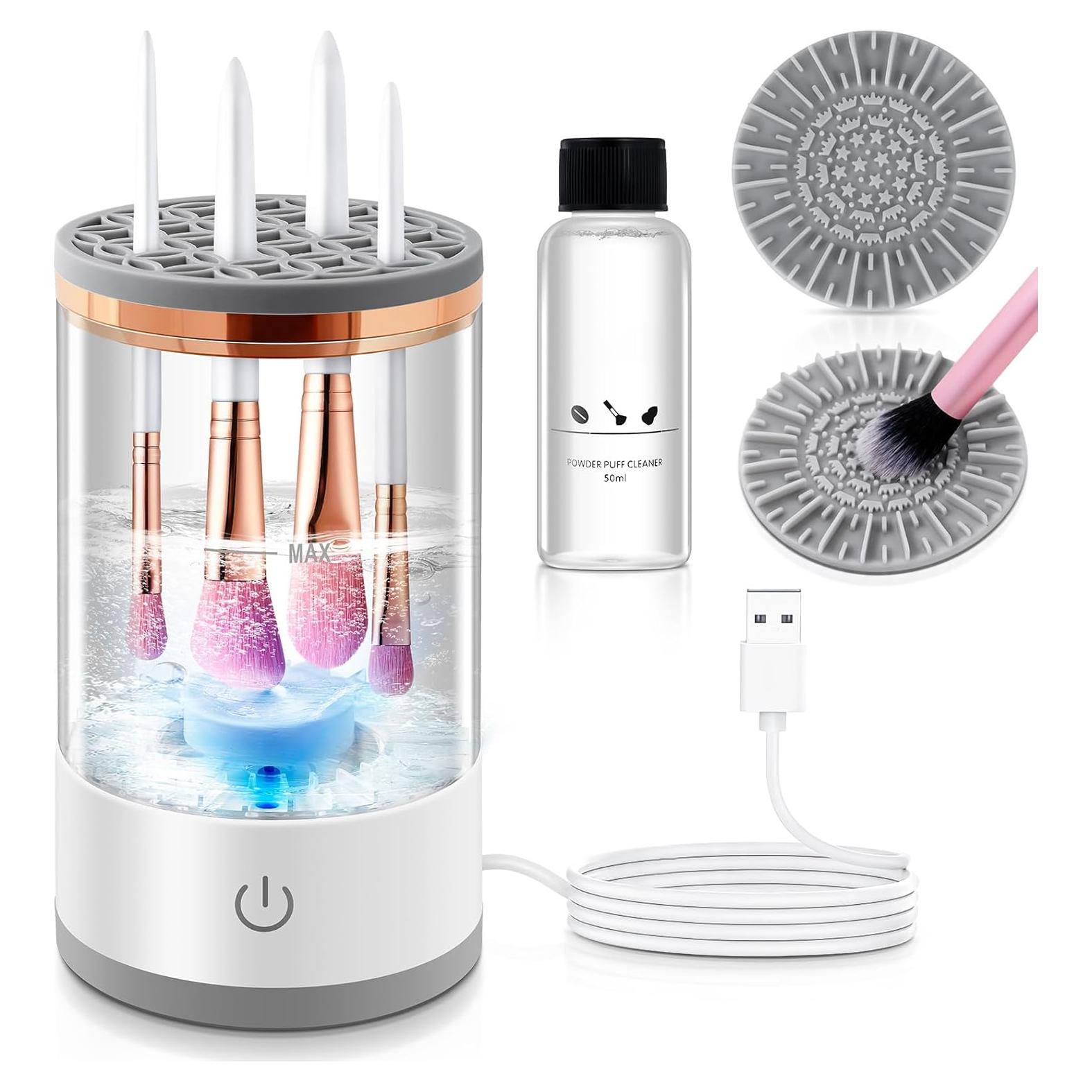 Limpiadora Eléctrica de Brochas Shmian - Portátil 2 en 1