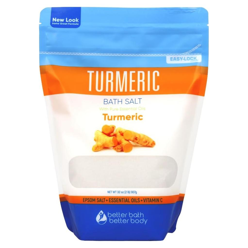 Sal de Baño de Cúrcuma 907 g Better Bath Better Body