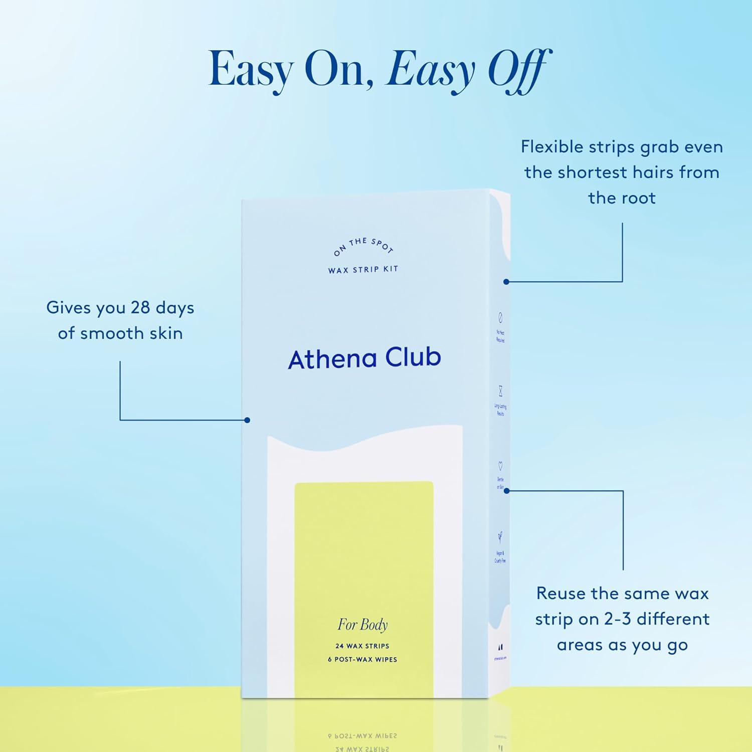 Kit de Cintas de Cera Veganas para el Cuerpo Athena Club