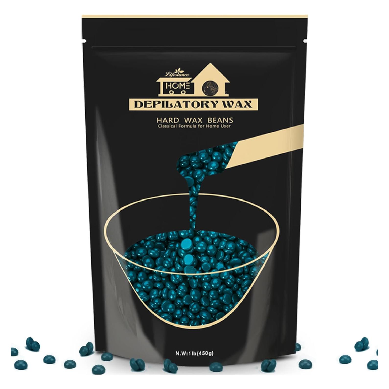 Perlas de Cera Dura Lifestance 0.45kg Jazmín para Piel Sensible