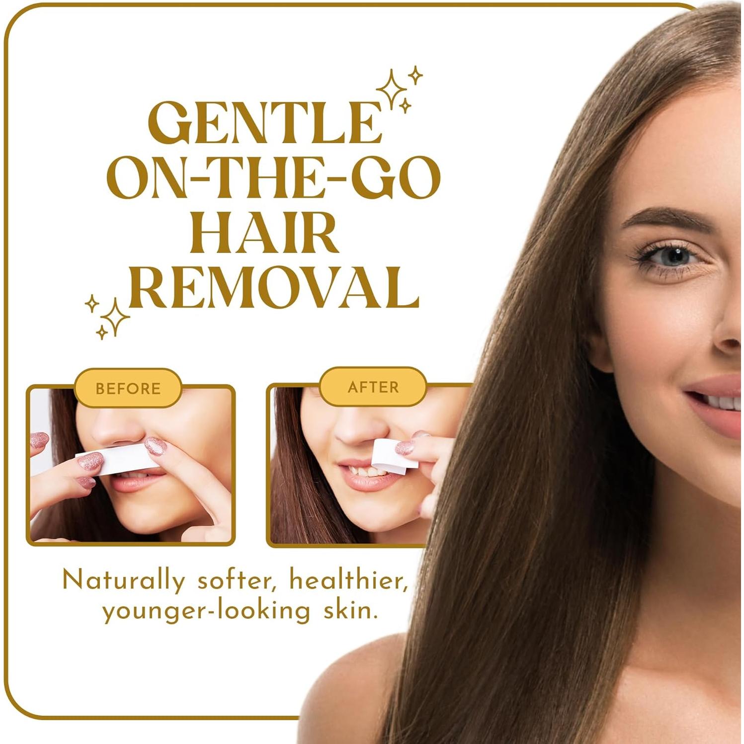 Kit de Cera de Azúcar Facial MOOM 45.4g - Depilación Suave