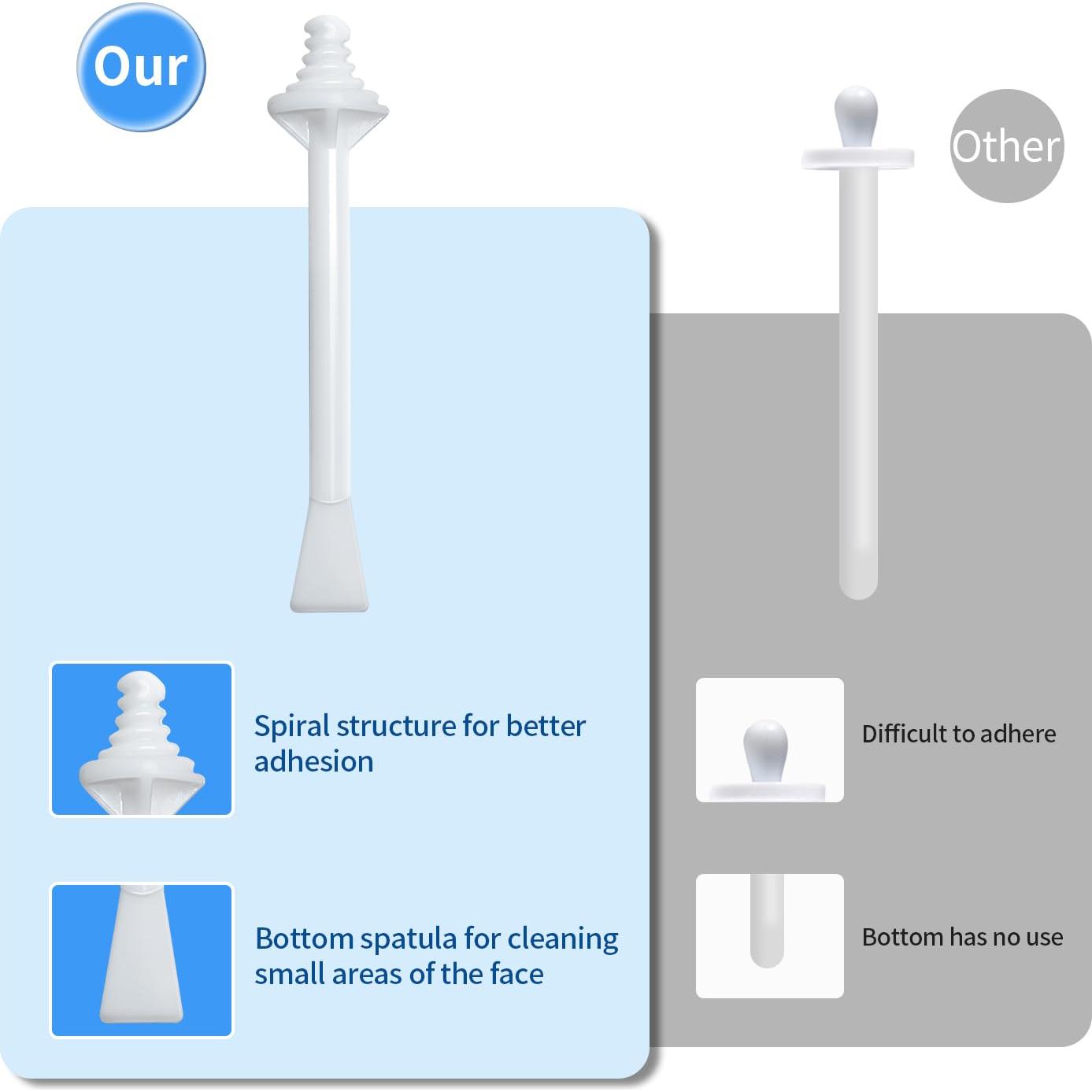 OAKEER Removedor de Vello Nasal 40 Piezas Cera Profesional