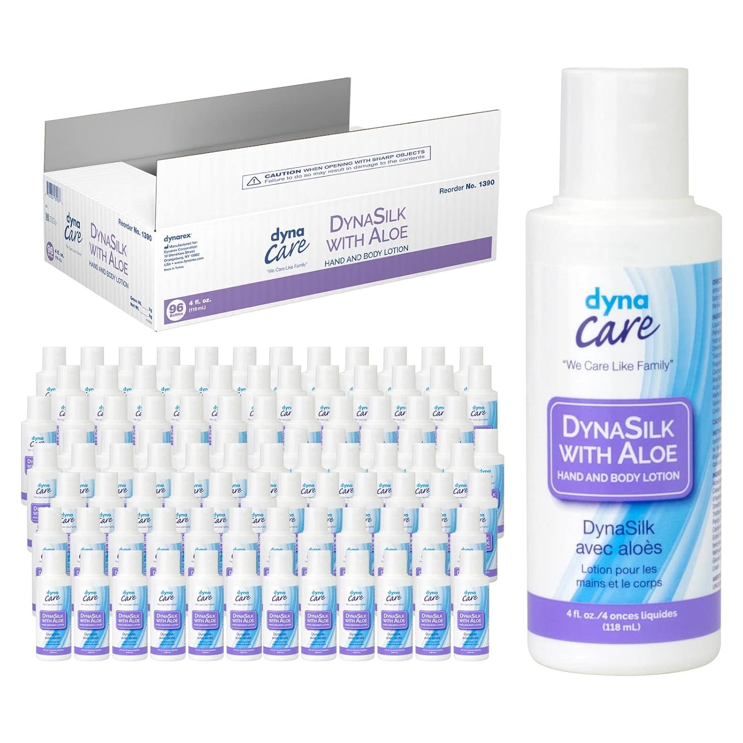 Loción Hidratante Dynarex DynaSilk con Aloe 113.4 g