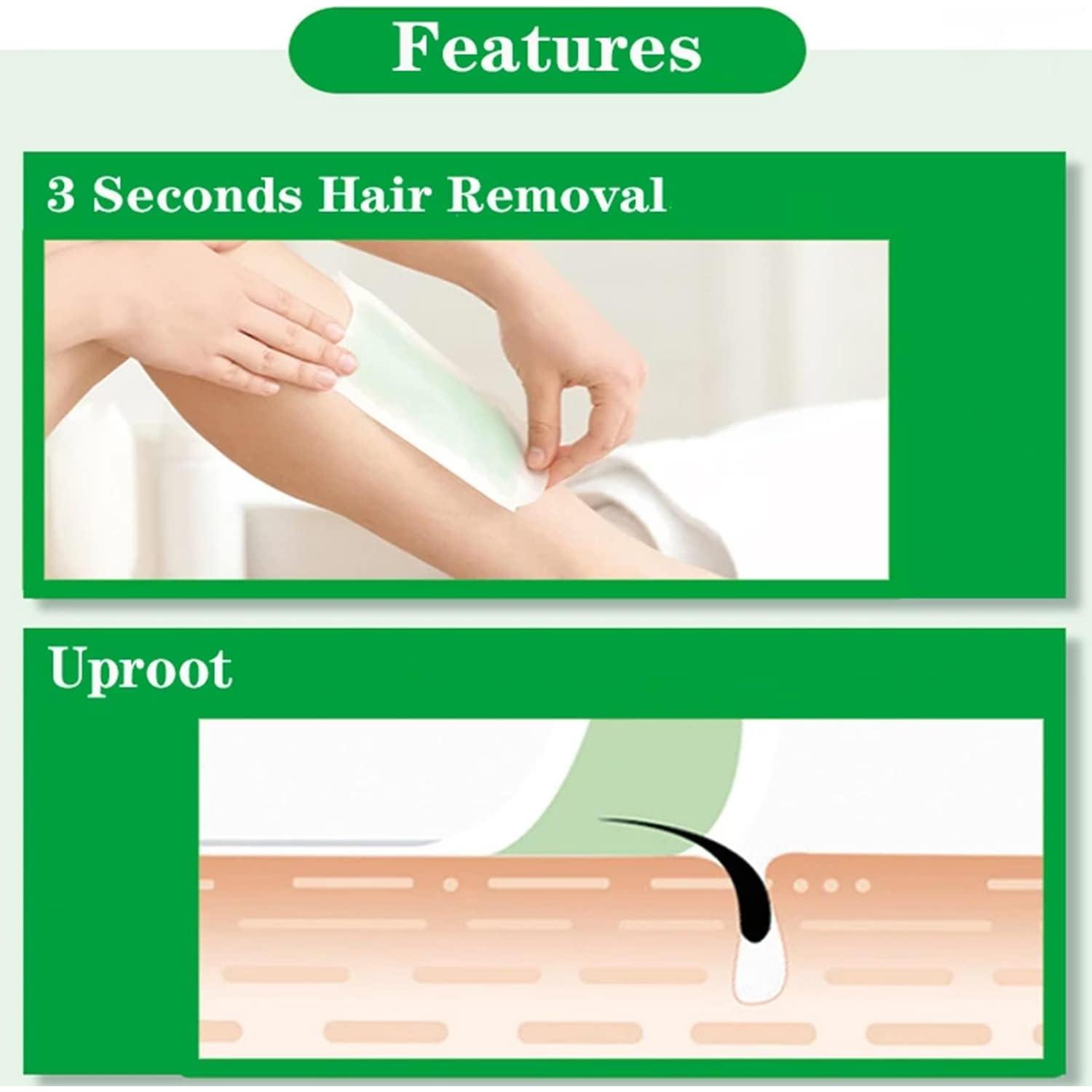 Tiras de Cera Depilatoria Dr.Pedi 20 Pcs Cuerpo y Facial