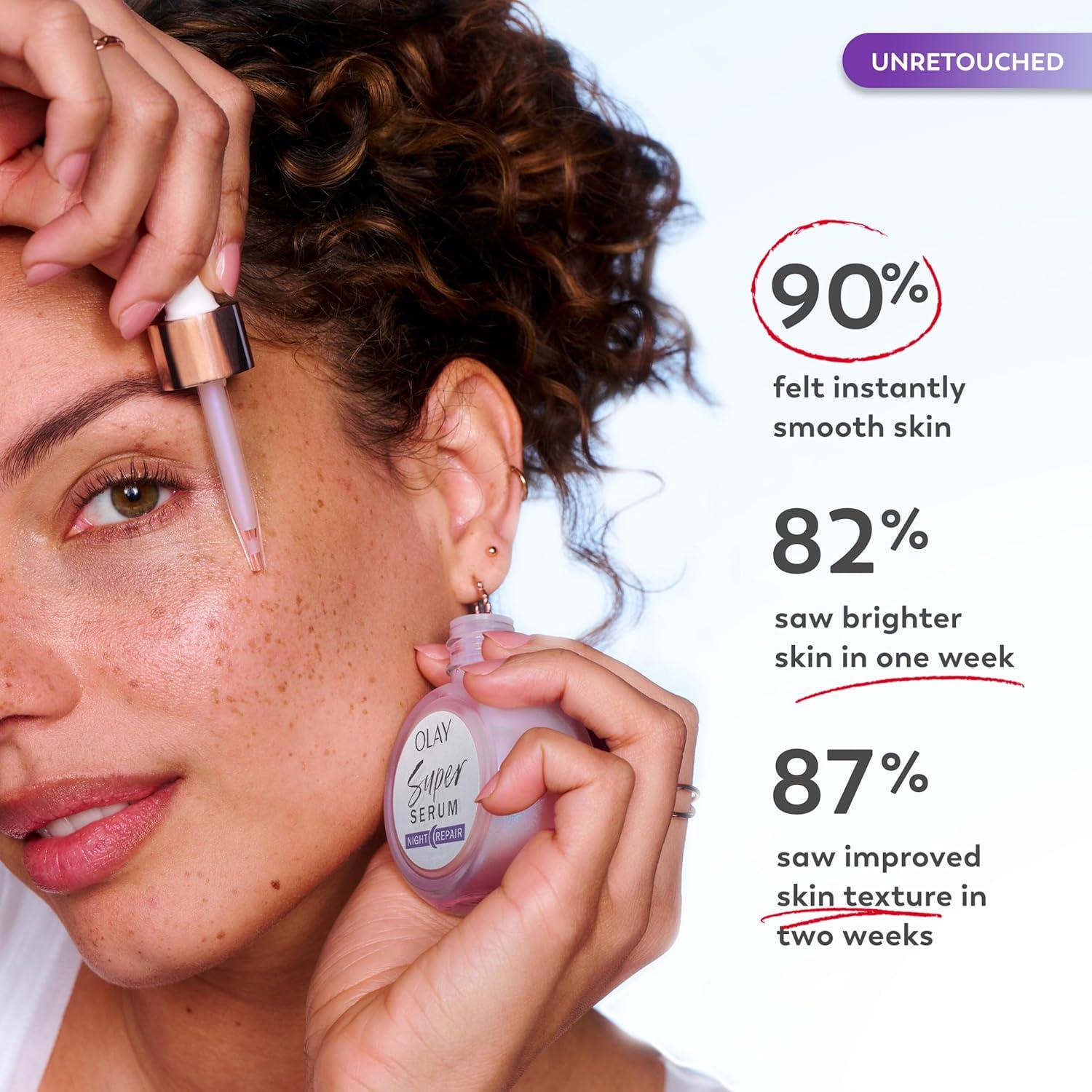 Olay Super Serum Nocturno 50 mL - 5 en 1 Sin Fragancia