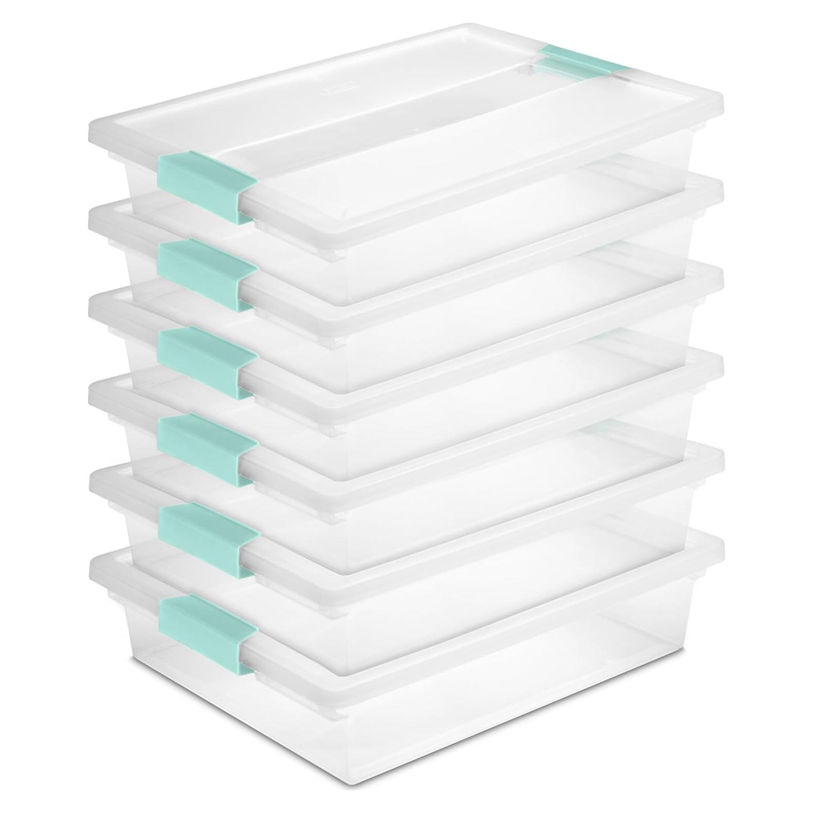 Cajas de Almacenamiento Apilables Sterilite 6-Pack Grande