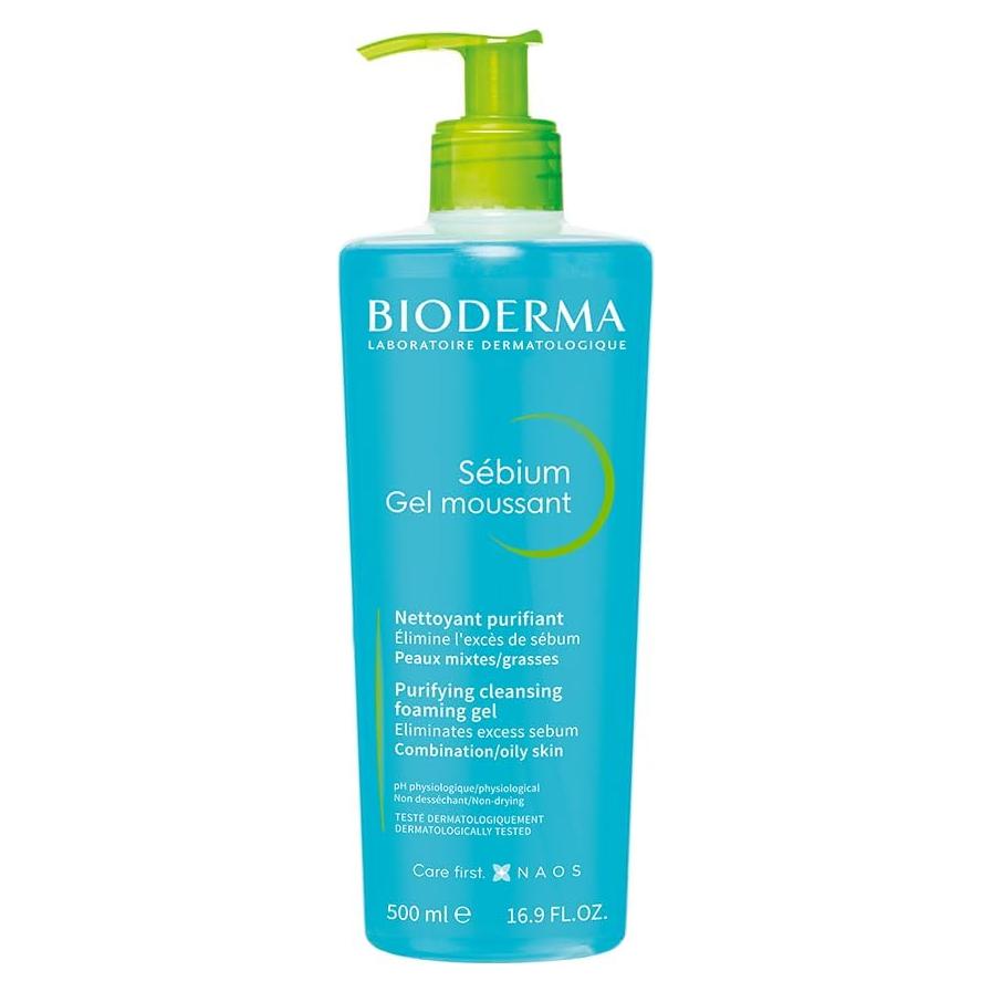 Gel Espumoso Facial Bioderma Sébium 495 ml - Limpiador Purificante