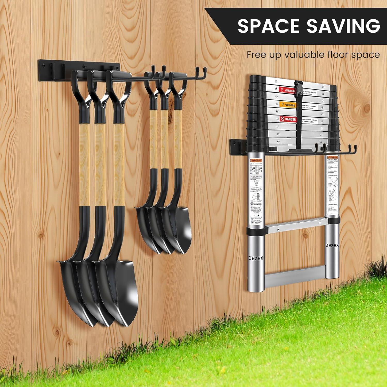 Soporte de Almacenamiento para Sillas Plegables Neiteli - 2 Ganchos de 30.99 cm, Resistente hasta 108.86 kg