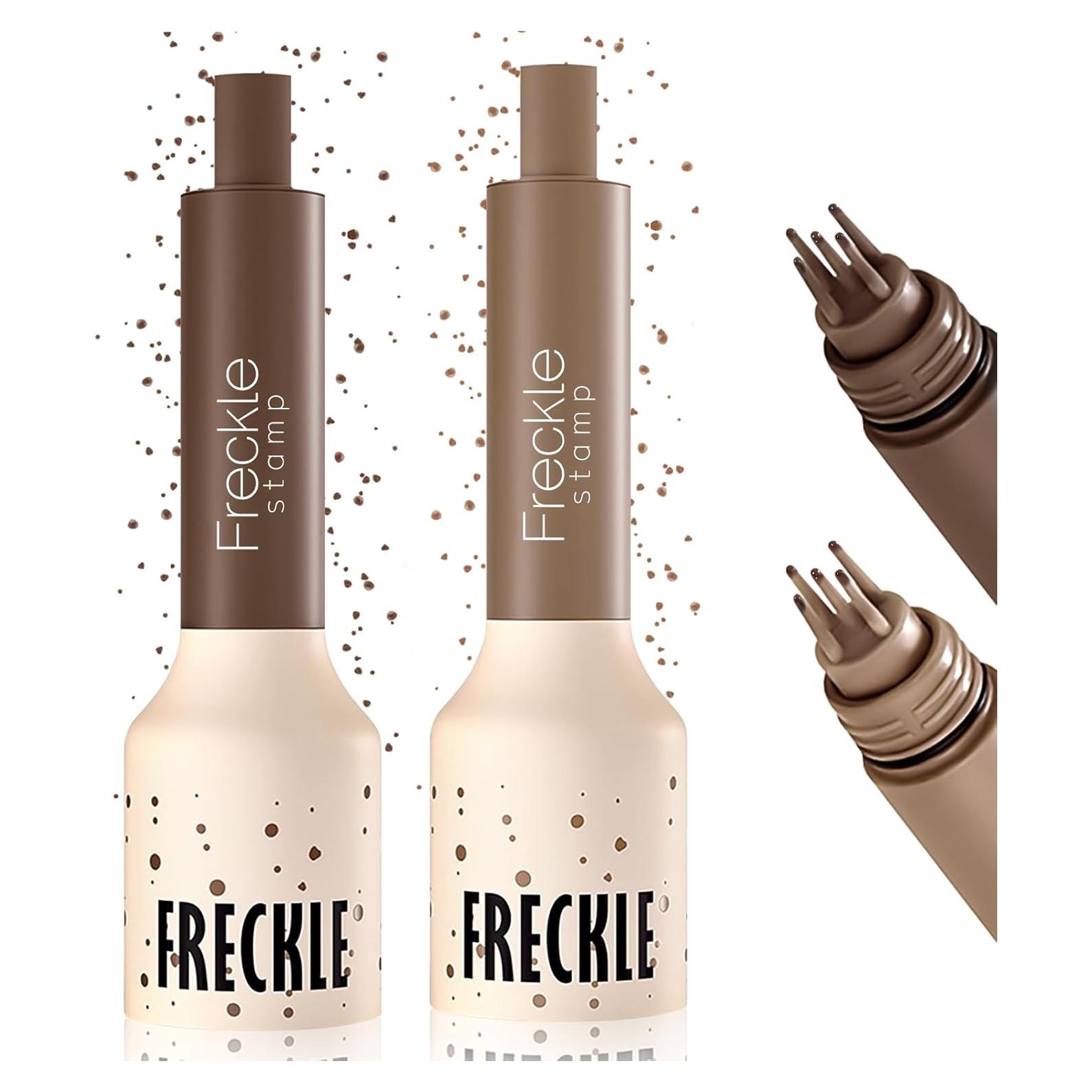 Bolígrafo Sello de Pecas 2pcs Sin Errores Café y Caramelo