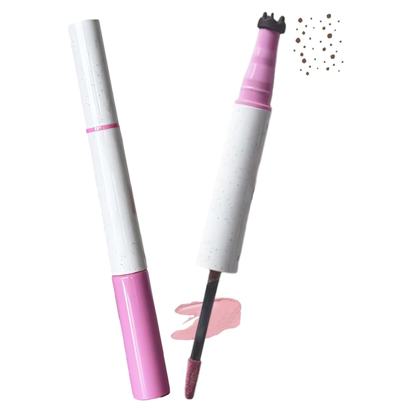 Bolígrafo de Rubor y Pecas Falsas Hfpengzan 2 en 1 Rosa