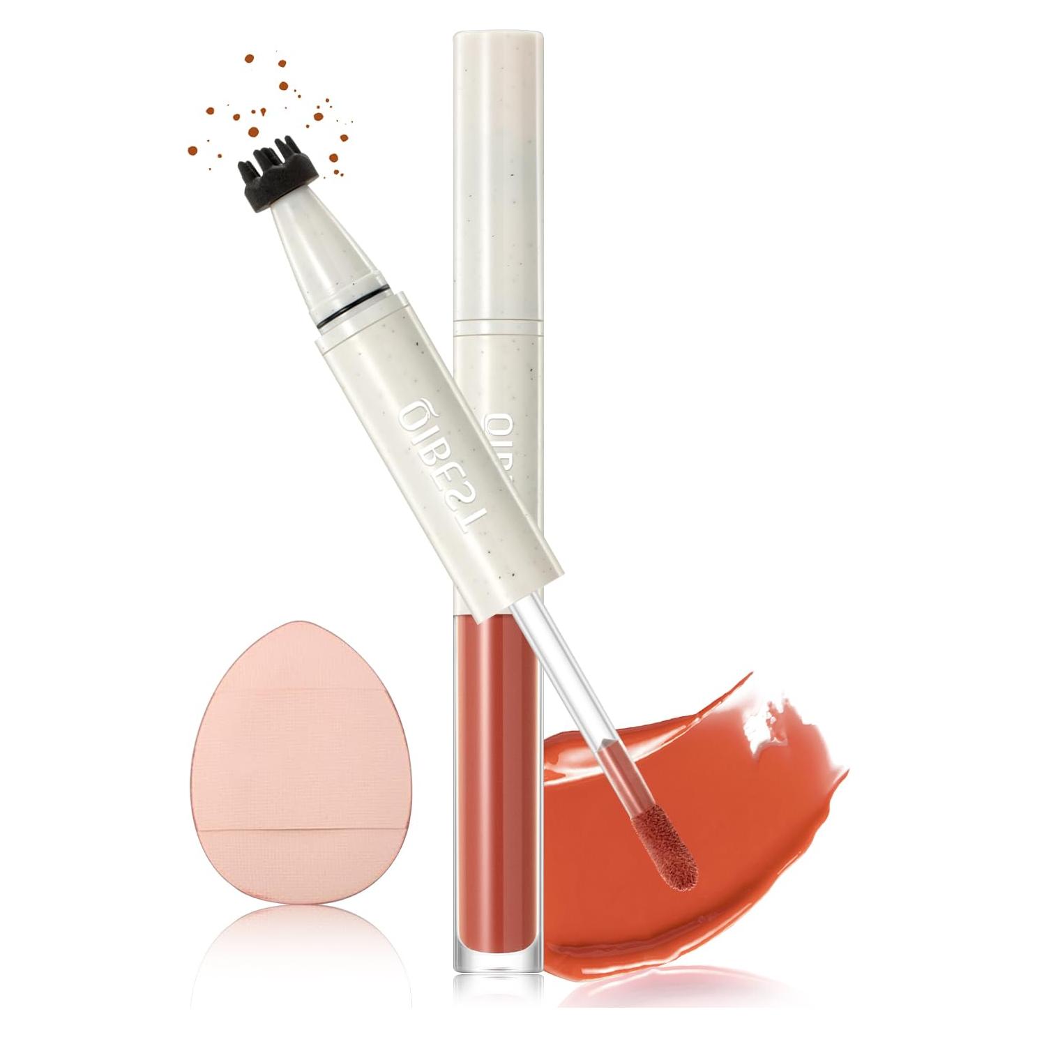 Bolígrafo de Sello 2 en 1 IFVGFB - Pecas y Rubor Natural