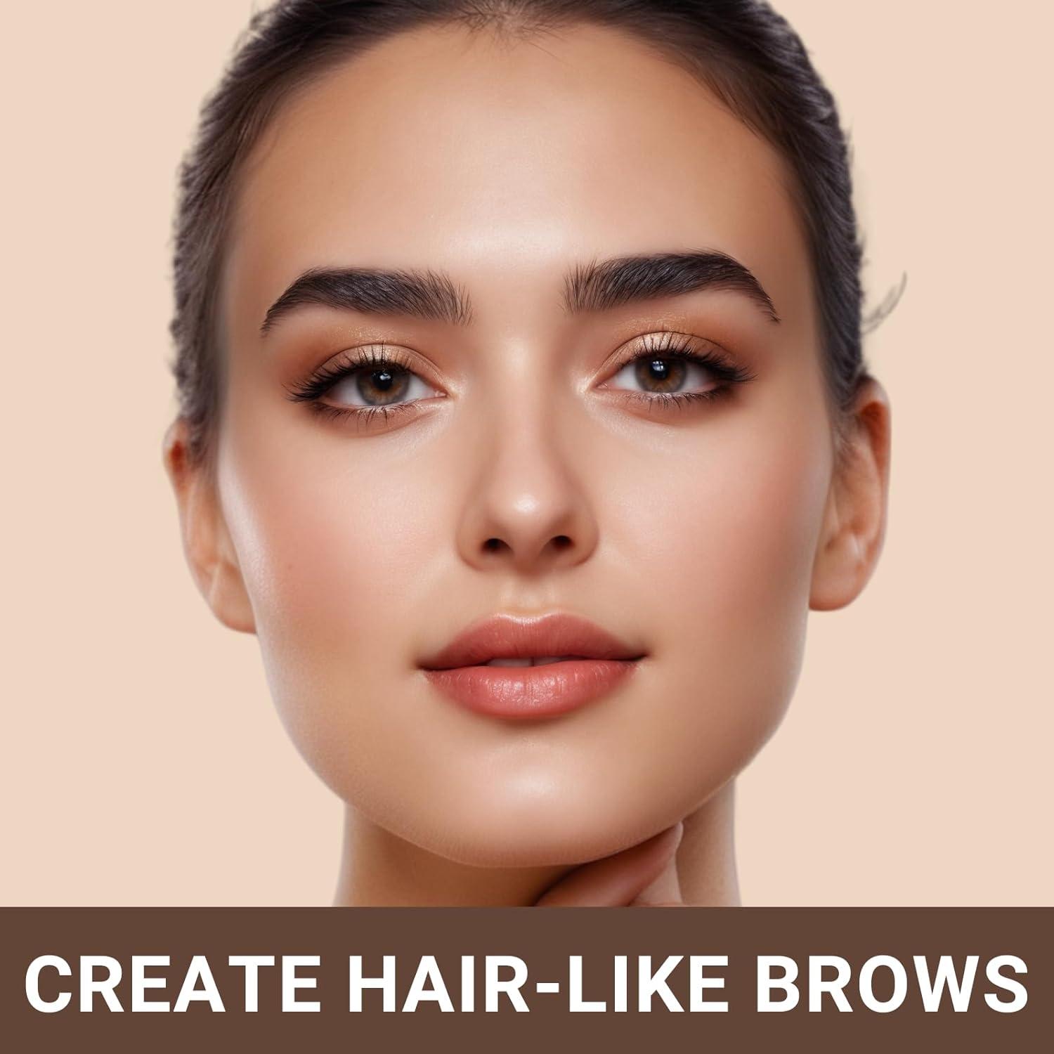 Lápiz de Cejas iMethod Marrón Claro - Microblading a Prueba de Agua