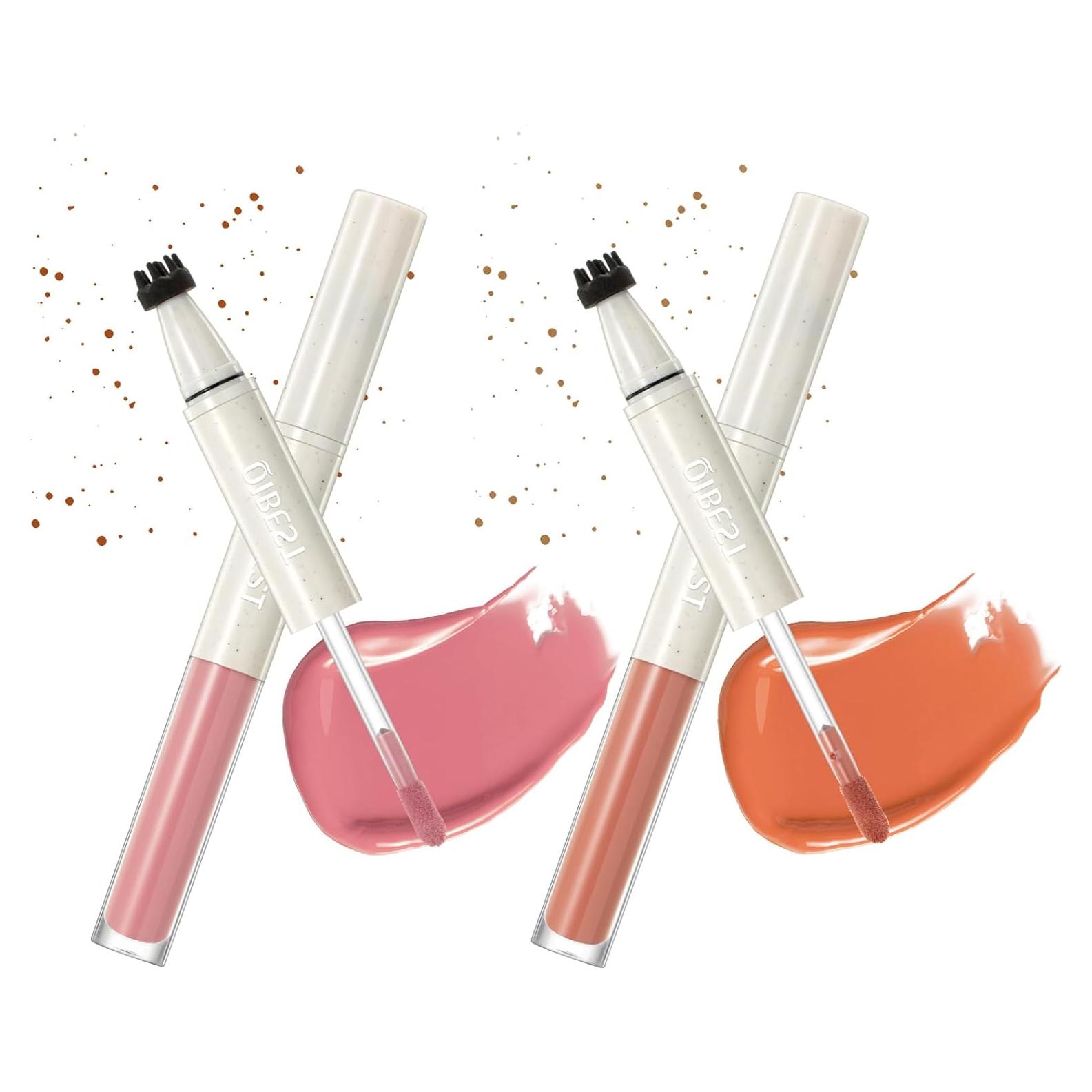 Bolígrafo de Rubor y Pecas 2 en 1 Domality - Multicolor