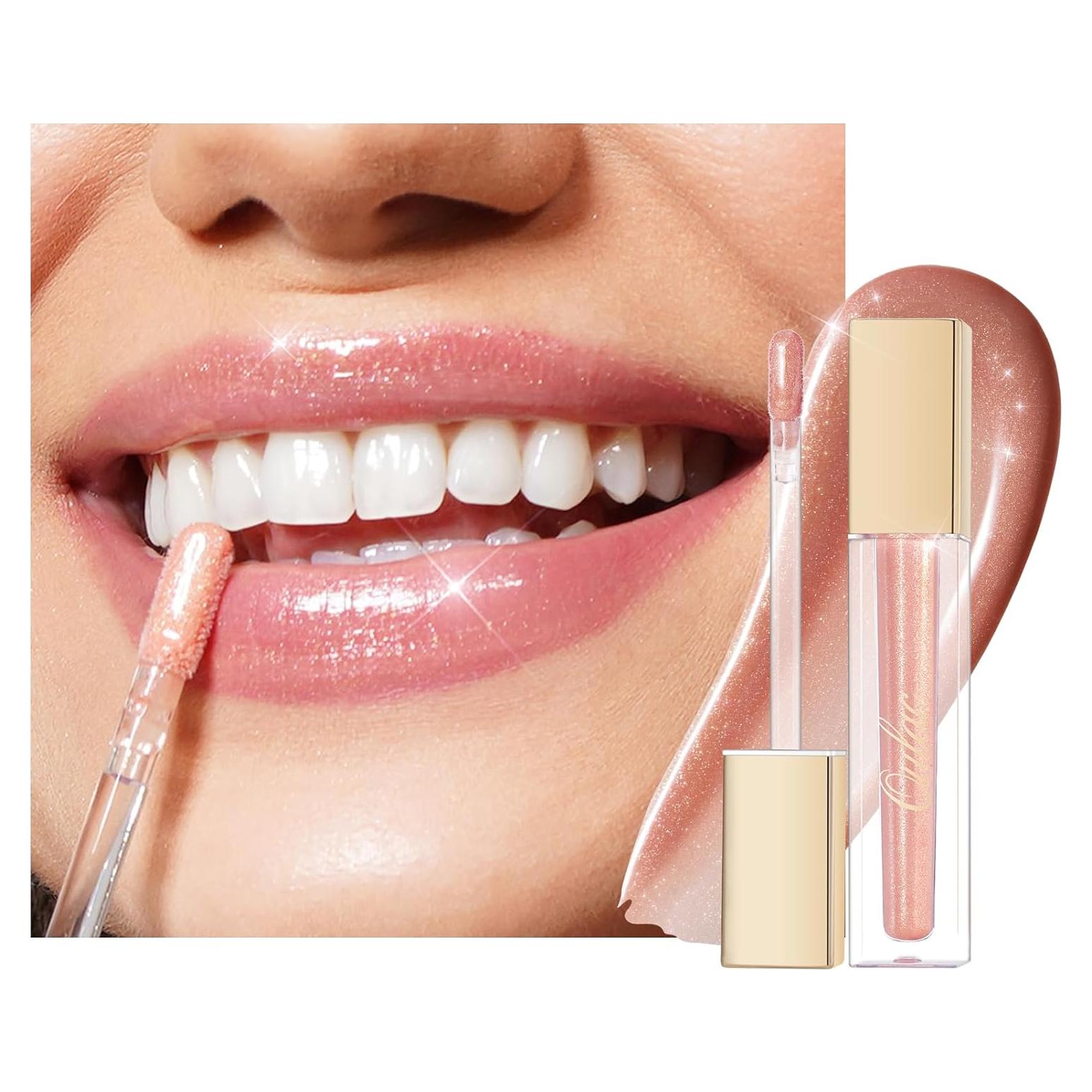 Brillo Labial Oulac Crystal Shine 12ml - Hidratante y Vegano