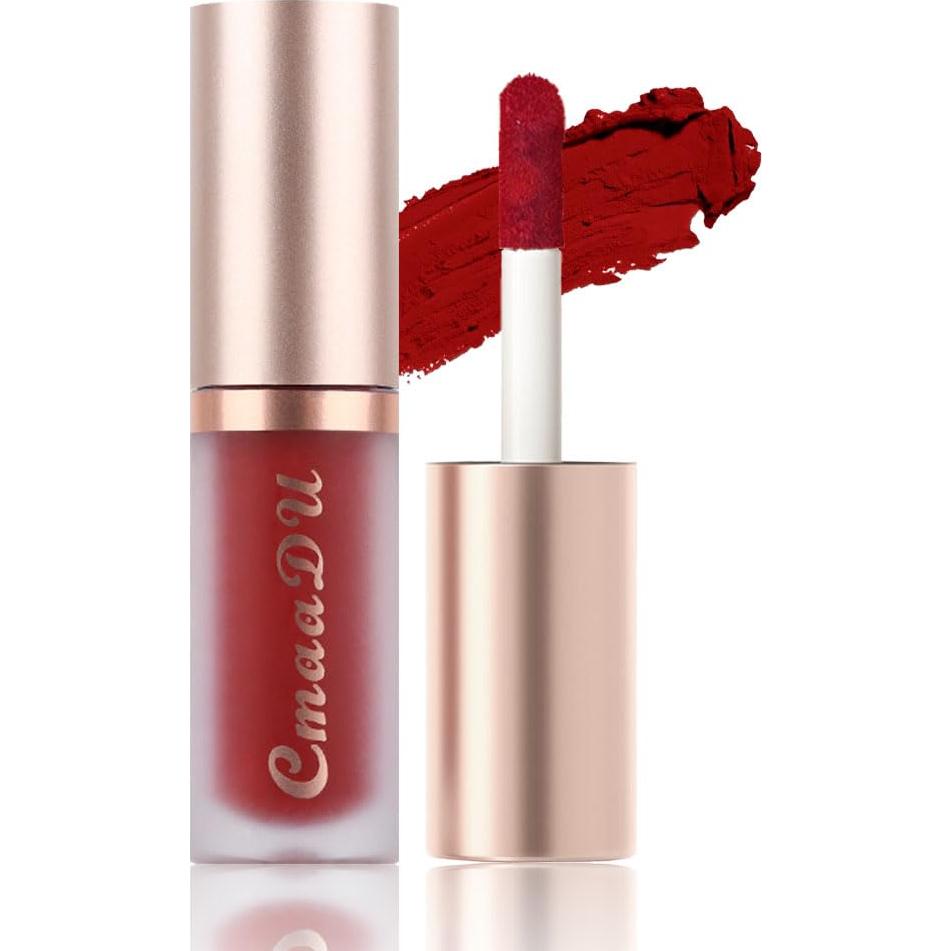Labial Líquido Mate evpct 08# Rojo Rubí 1 Pcs 24 Horas