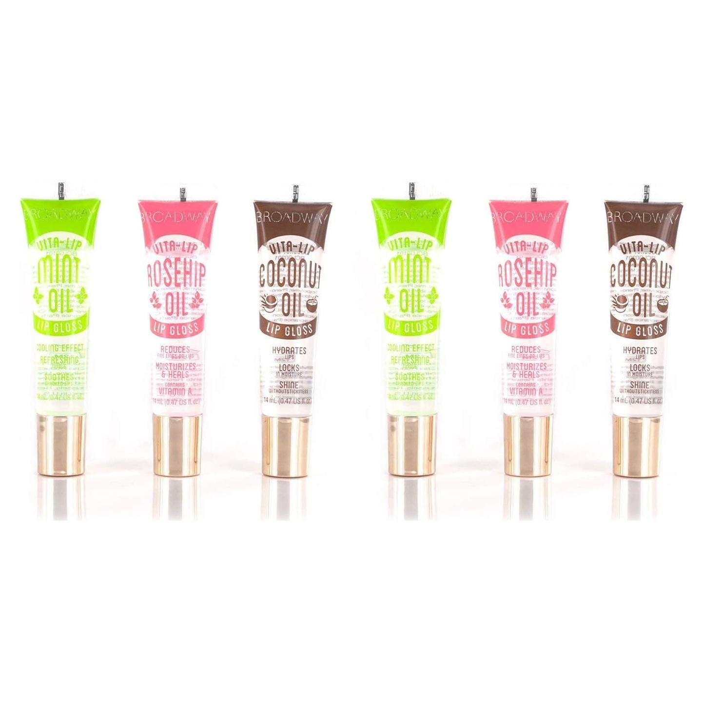 Brillo de Labios Vita-Lip Broadway - Paquete de 6 Hidratantes