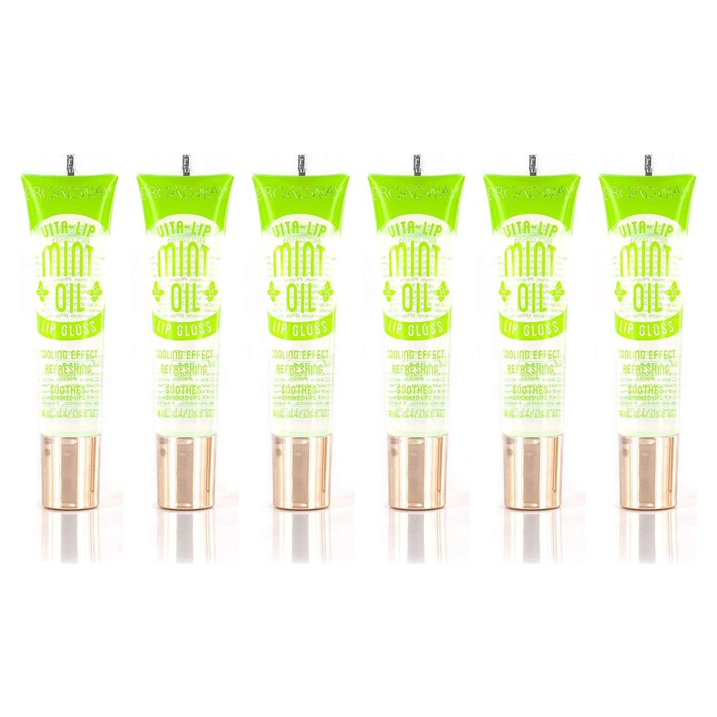 Brillo Labial Ruby Kisses Vita-Lip Gloss Menta 6 Unidades