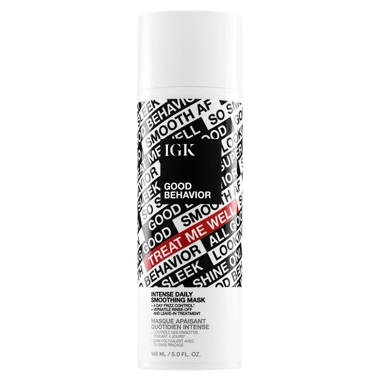 Máscara Suavizante IGK Buen Comportamiento 142 g - Vegana