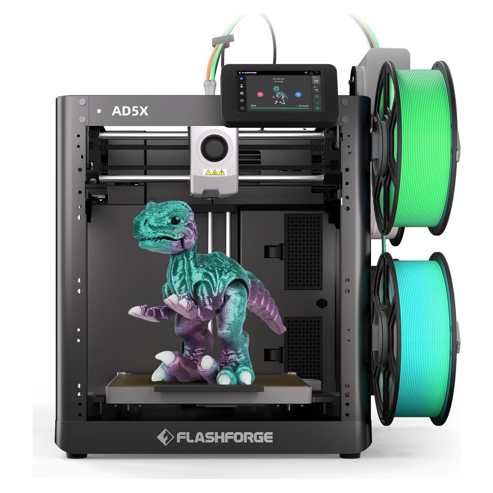 Impresora 3D Flashforge AD5X Multicolor 4 Colores 600mm/s