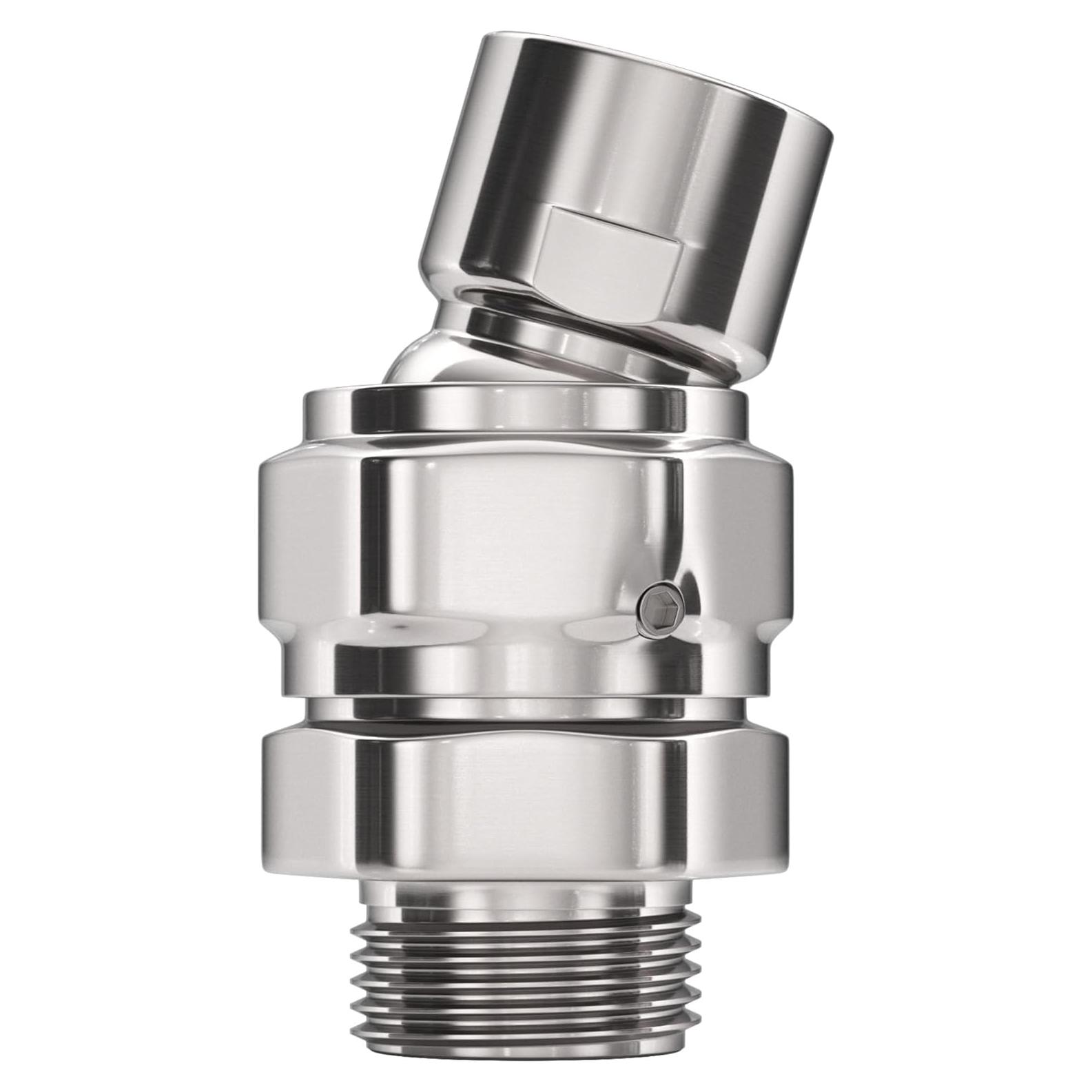 Adaptador giratorio de ducha HammerHead Showers, cromo