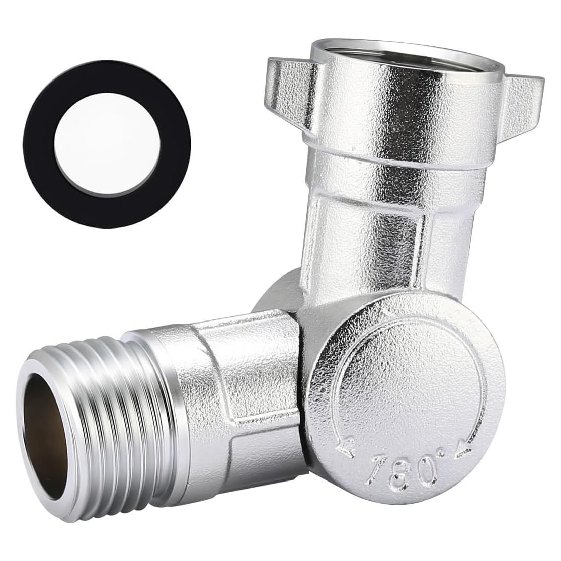 Conector Giratorio de Latón Roastove 180° y 360° Ajustable