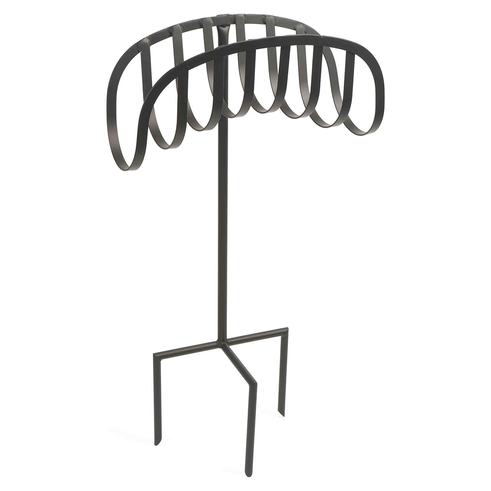 Soporte para Manguera de Jardín Liberty Garden 647, Acero Negro