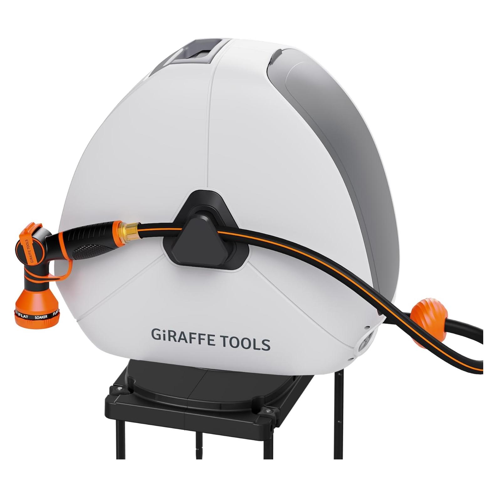 Carrete de Manguera Retráctil Giraffe Tools 5/8" 28m Automático