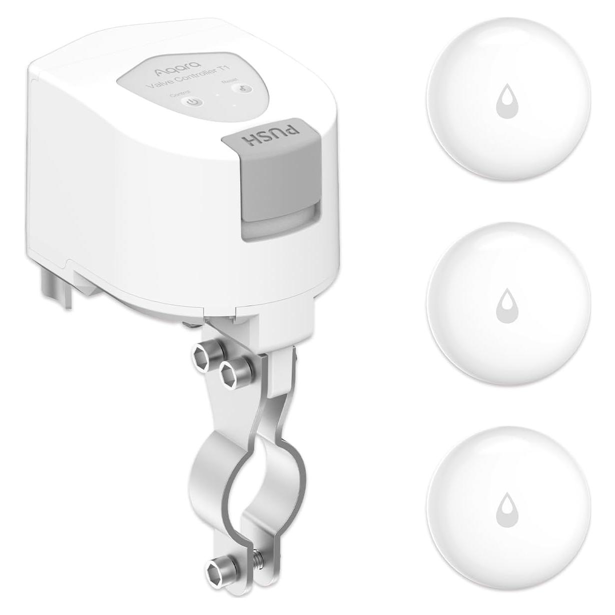 Sensor de Fugas de Agua Aqara 3 Unidades + Controlador T1