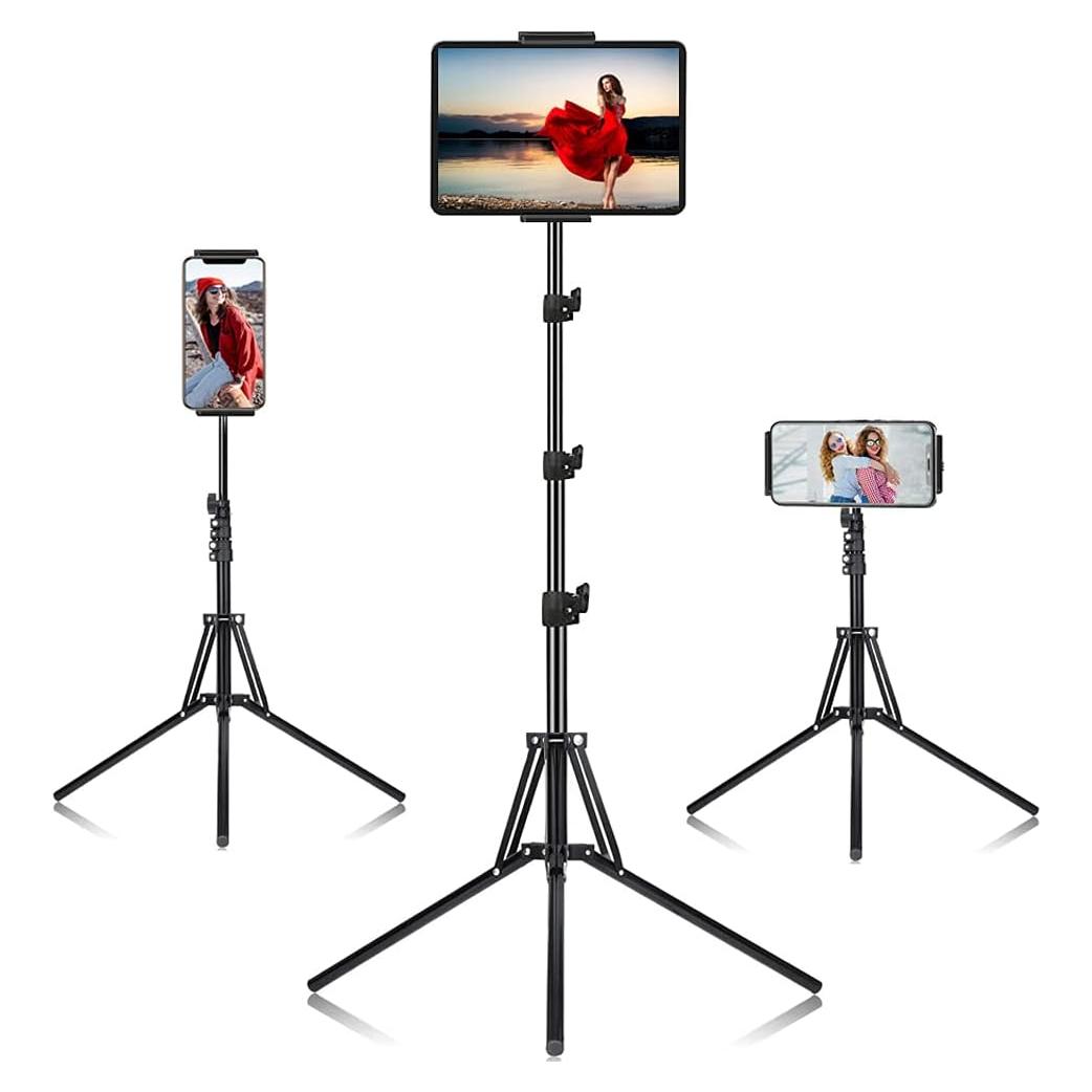 Soporte de trípode SAMHOUSING para iPad ajustable 165 cm