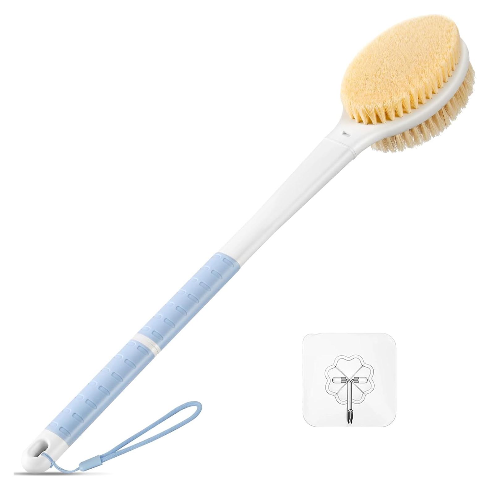 Cepillo de Ducha Rafow HZB-1 con Mango Largo 46 cm Azul