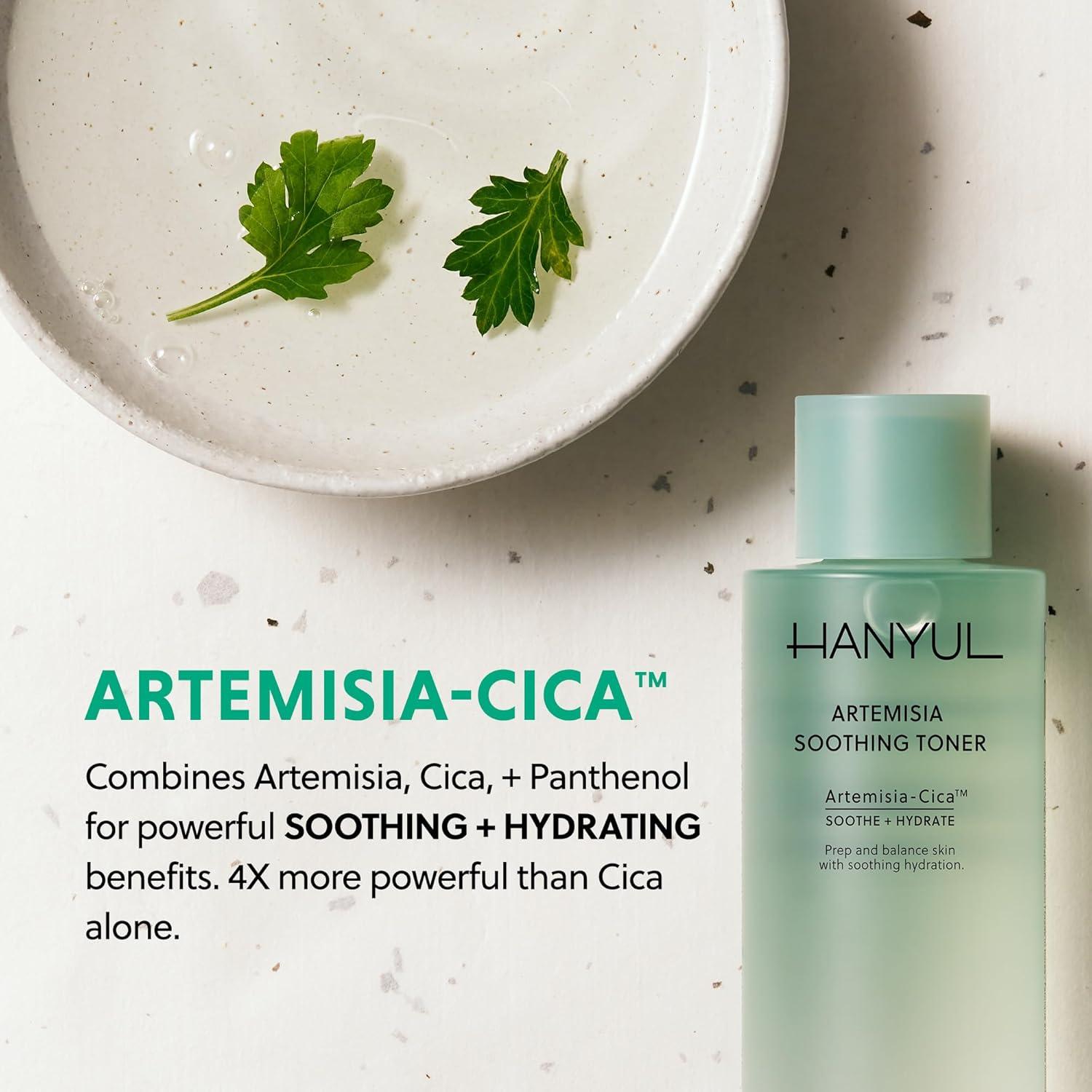 Tónico Calmante HANYUL de Artemisia y CICA 150 ml Hidratante