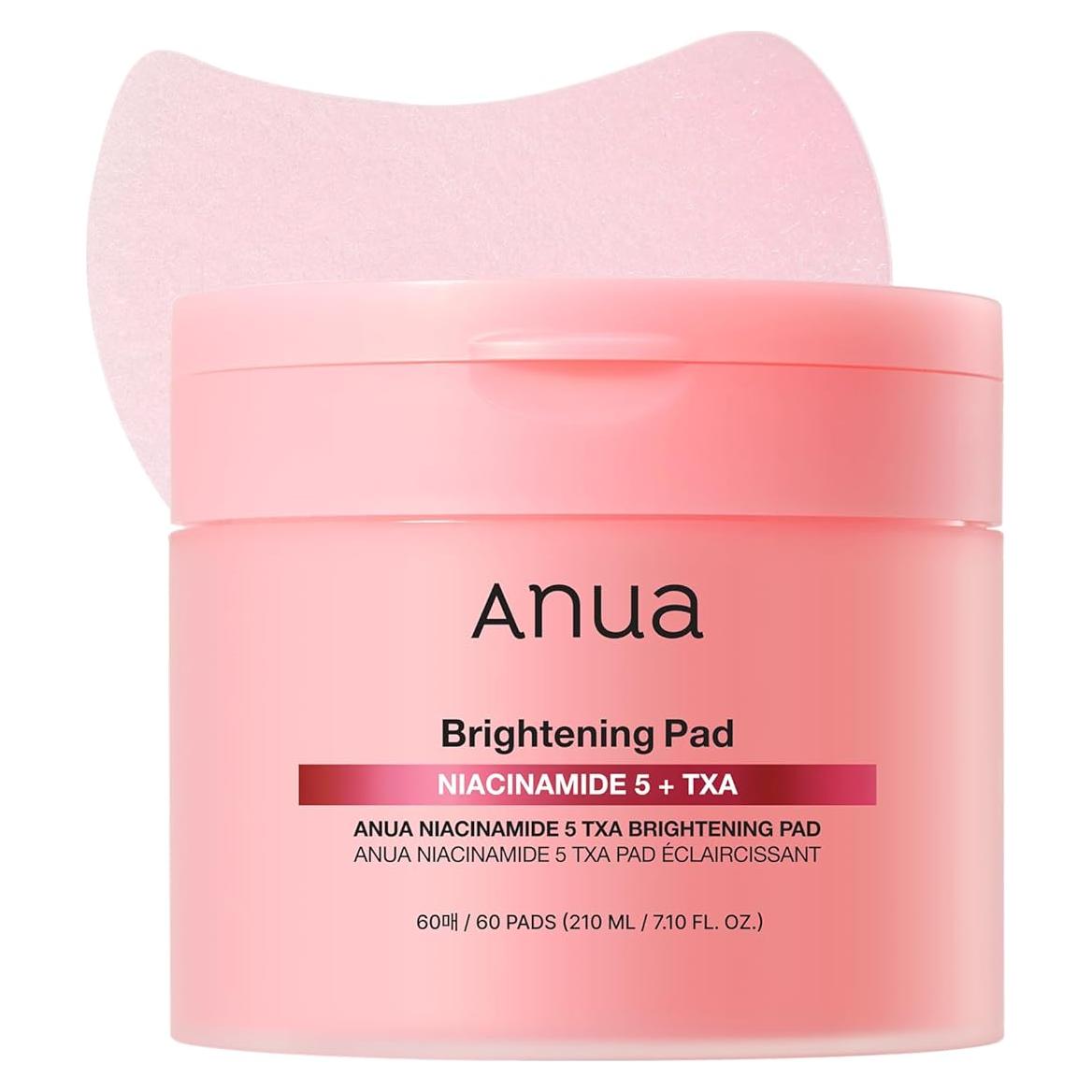 Almohadillas Faciales Anua Niacinamida 5 TXA - 60 Unidades