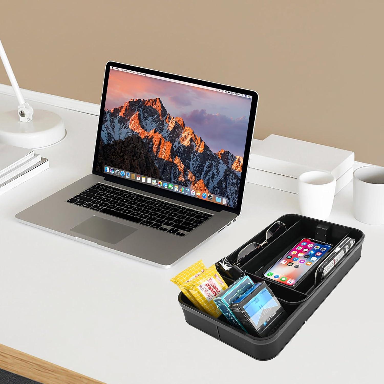 Organizador de Consola Central Keketuohai Negro 30 cm - Almacenamiento Coche