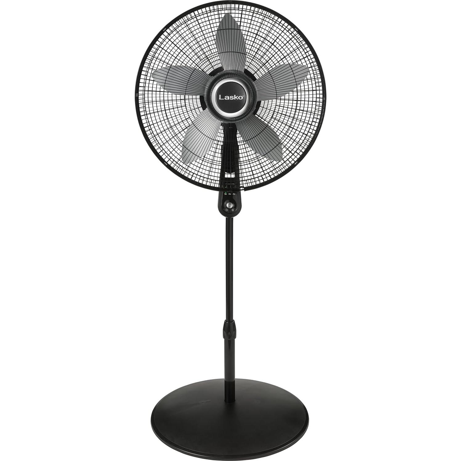 Ventilador de Pedestal Lasko S20620 20" Control Remoto 4 Velocidades