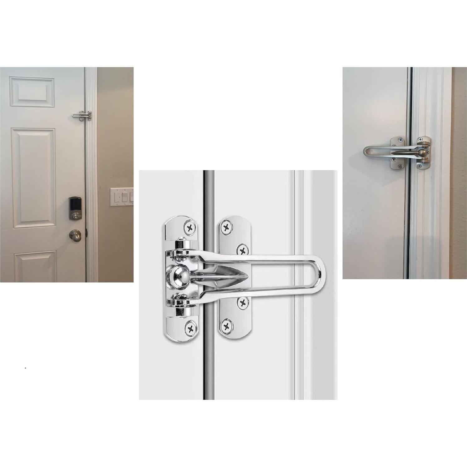 Cerradura de Seguridad SUYA para Puerta - Niquel Satinado, 136g