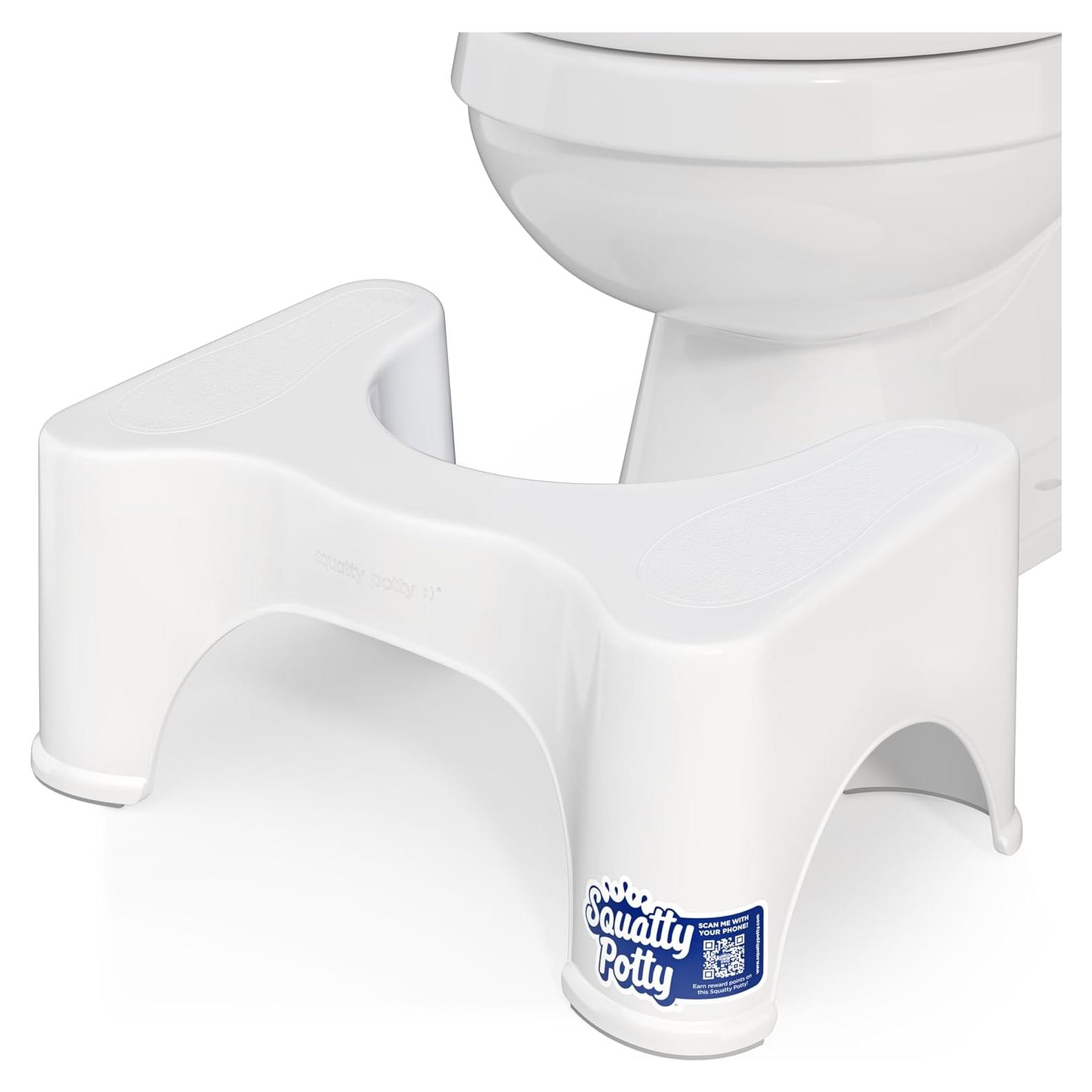 Taburete de Baño Squatty Potty Original 9" Blanco