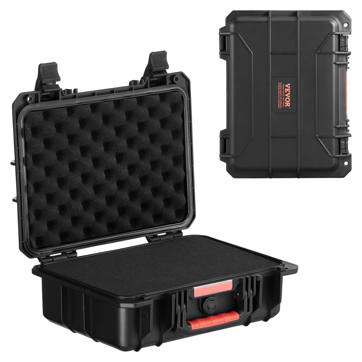 Caja Dura Impermeable VEVOR 40x32x16.6 cm con Espuma