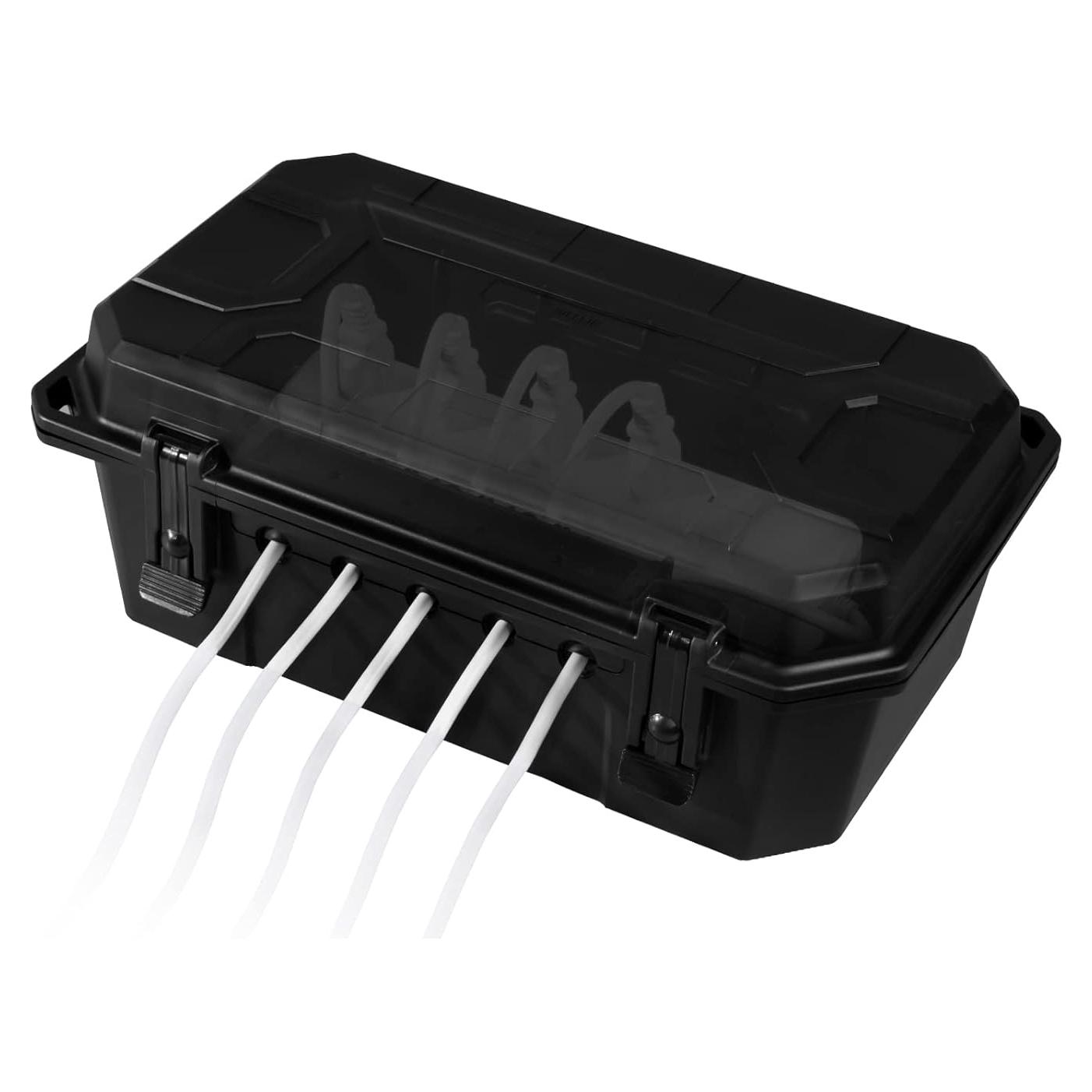 Caja Eléctrica Exterior WELKIN IP54 39.9x25.2x10.2 cm Negra