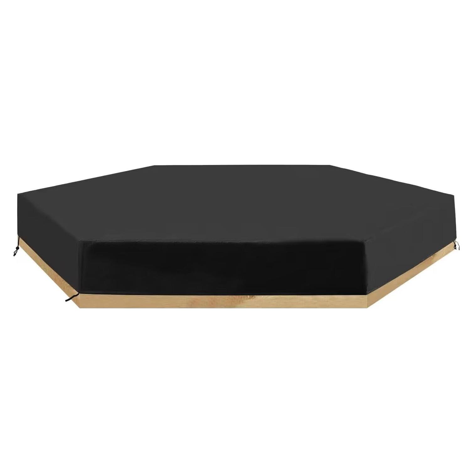 Cubierta de Caja de Arena Hexagonal CEMGYIUK 231x201 cm Resistente