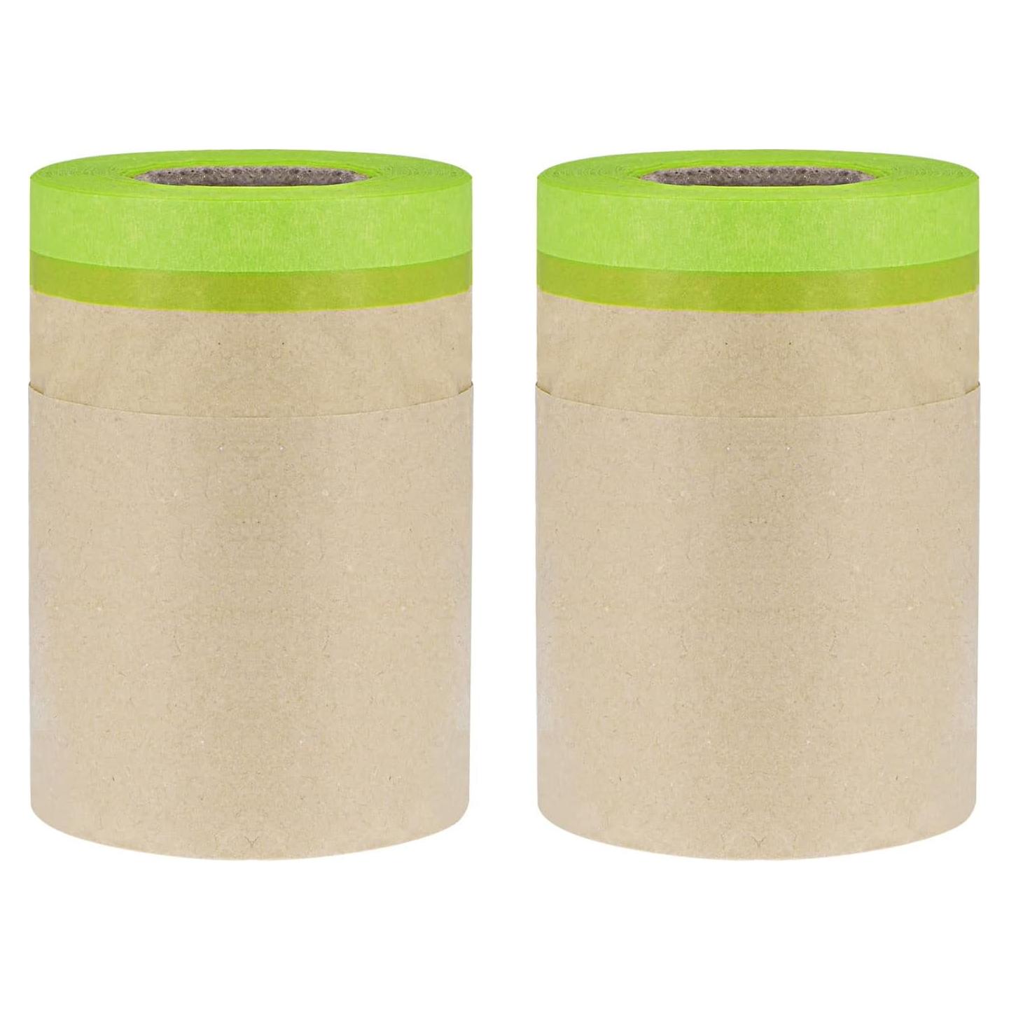 Película de Enmascarar Pre-Cinta uxcell 15cm x 15m 2Pcs