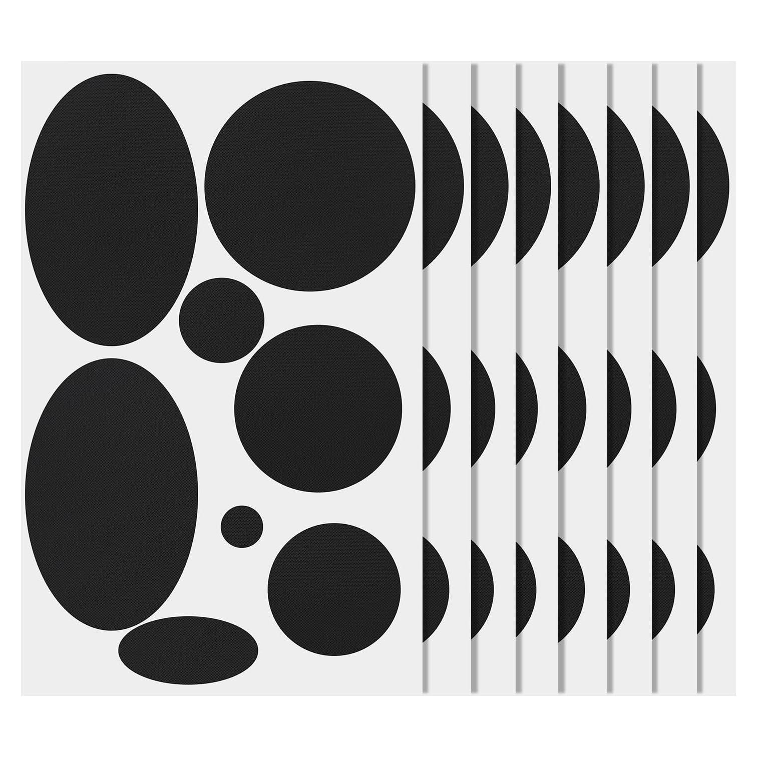 Parches de Reparación de Nylon Autoadhesivos NQEUEPN - 64 Piezas