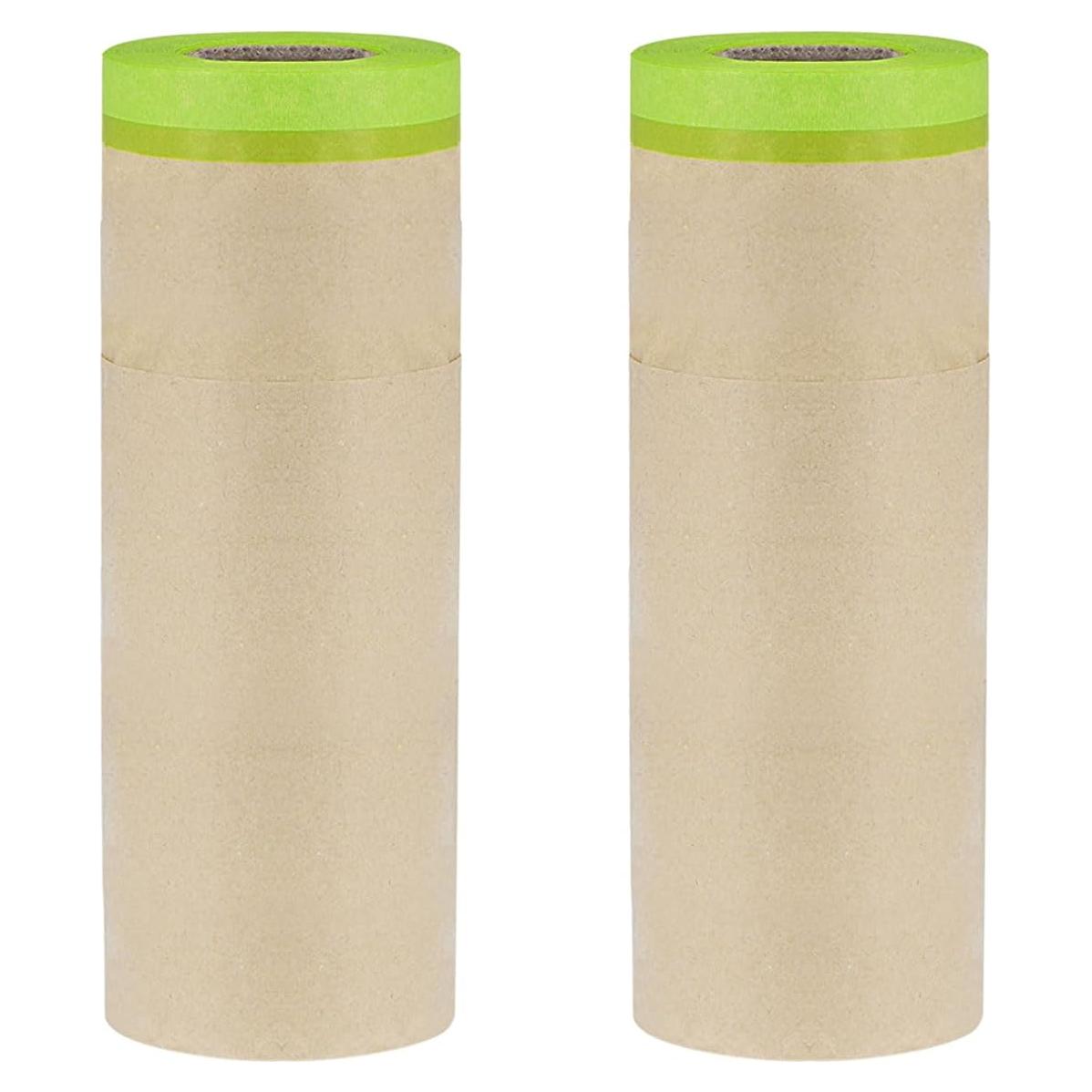 Cinta de Enmascarar Pre-Cinta uxcell 30 cm x 15 m Verde